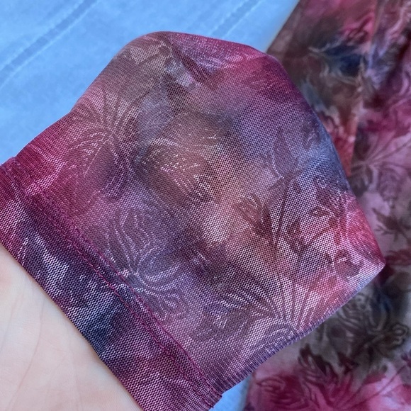 Sag Harbor Y2k Floral Blouse With Semi Sleeves. - Picture 5 of 11